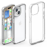 Philips Case for iPhone 15 Plus, Anti-Scratch Ultra Crystal Clear Back Case, Hard PC Back & Soft TPU, Non-Yellowing Full Bumper Protective Protection Phone Cover Case Anti-Slip Dustproof Shockproof DLK6117T